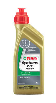 Трансмісійне масло Castrol Syntrans V FE 75W-80, 20л